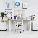 MID.YOU Pisarniški Stol Belaia W, Siva | Shoptok.si