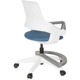 MID.YOU Mladinski Vrtljivi Stol Kid Flex, Modra, Siva | Shoptok.si