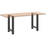 Noge za blagovaonski stol antracit boje 2 kom 60 x (72-73) cm čelik | shoptok.hr