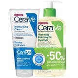 CeraVe Hidratantno ulje za čišćenje 236ml + Hidratantna krema 177ml Cene