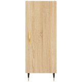  Visoka komoda hrasta sonome 34,5x34x180cm od konstruiranog drva | shoptok.hr