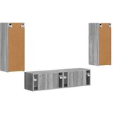  Set TV komoda Zidne 2 pcs Siva Sonoma Konstruirano drvo | shoptok.hr