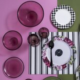 Evviva Miba skleda 30cm / roza / steklo, (21318073) | Shoptok.si