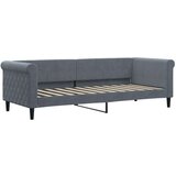  Dnevni krevet na razvlačenje tamnosivi 80 x 200 cm baršunasti | shoptok.hr
