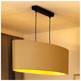  Duolla - Visilica na sajli OVAL VEGAN 2xE27/15W/230V krem boje | Eponuda.com