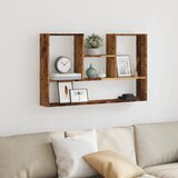  Zidna polica boja staro drvo 99x15x60 cm konstruirano drvo | shoptok.hr