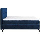 Esposa POSTELJA BOXSPRING 140 cm x 200 cm , tekstil temno modra | Shoptok.si