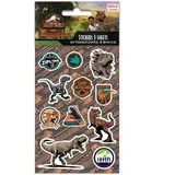 Jurassic World: Set naljepnica Kamp krede 8x12cm 5 listova