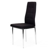 Modern Home Trpezarijske stolice set 4 kom Tami (DC858F-4 BLACK) | ePonuda.com