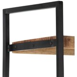 Police za knjige s 4 razine 80 x 30 x 180 cm grubo drvo manga | shoptok.hr