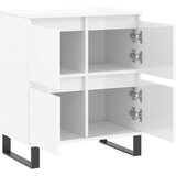  Komoda sjajna bijela 60 x 35 x 70 cm od konstruiranog drva | shoptok.hr