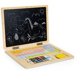 ECO TOYS EcoToys edukativni laptop za crtanje 2u1 sa 78 magneta plavi | shoptok.hr