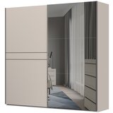 Jela Jagodina klizni plakar sa ogledalom PK231-OG/OP - Kolekcija Opera - Kašmir mat lak/Kašmir mat lak - 230x224x61cm