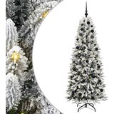 vidaXL Umestno božično drevo med 300 LED Bela 73 x 73 x 180 cm | Shoptok.si