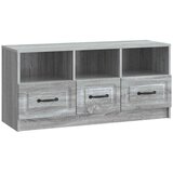TV omarica Siva Sonoma 102 x 34,5 x 47 cm Inženirski les, (5000210435) | Shoptok.si