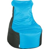 XORA VREČA ZA SEDENJE, antracit, modra tekstil | Shoptok.si