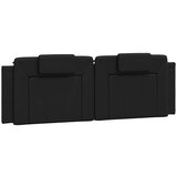  Krevet s madracem crni 160 x 200 cm od umjetne kože | shoptok.hr