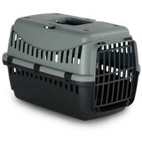 MP BERGAMO gipsy eco transporter za ljubimce sa metalnim vratima, 58x38x38cm, zeleno-crni Cene