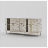 Hanah home komoda brice ephesus marble gold
