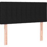 Maison Chic LED Posteljno vzglavje - Vzglavna omarica - Nočna omarica črno 80x5x78/88 cm blago, (21709729) | Shoptok.si