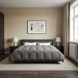  Zimska pokrivača Svijetlo siva 200 x 240 cm Mikrovlakna | shoptok.hr