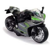  Dječji motor za igru Green Stripes 1:12 sa zvučnim i svjetlosnim efektima - sivi | shoptok.hr