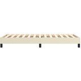 vidaXL Okvir za krevet krem 90x190 cm od umjetne kože | shoptok.hr