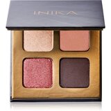 Inika eyeshadow quad - flowers | shoptok.hr