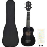 Set dječjeg ukulelea Soprano s torbom crni 21 " | shoptok.hr