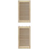  Ormarna vrata s vratima 2 pcs Prirodna 140,5 x 2,1 x 39,5 cm | shoptok.hr