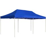 vidaXL profesionalni šotor za zabave aluminij 6x3 m moder | Shoptok.si