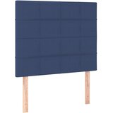 Krevet s oprugama i madracem plavi 90 x 190 cm od tkanine | Eponuda.ba