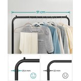  Stalak za odjeću na kotačićima - HSR25BKV1 | shoptok.hr