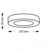 Bb Link led panel n/z KNC5-18W 4000K crni | ePonuda.com