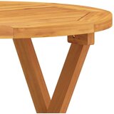 Bistro stol Ø 46 x 47 cm od masivnog bagremovog drva | shoptok.hr
