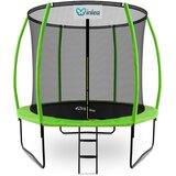  INLEA ULTIMATE Jump Trampolin 250 cm s unutarnjom zaštitnom mrežom – svijetlo zelena | shoptok.hr