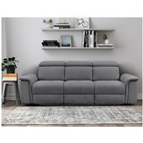 Støraa Siva kožna sofa 211 cm Pareli – | shoptok.hr