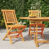 vidaXL Sklopive vrtne stolice 2 kom 47x63x90 cm od masivne tikovine Cijene