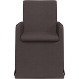  Trpezarijske stolice 2 pcs Tamno smeđa 57 x 67 x 95 cm tkanina | shoptok.hr