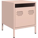 Maison Chic Nočna omarica - Nočna miza roza 35x39x43,5 cm jeklo, (21689763) | Shoptok.si