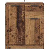 vidaXL Strani šal s predalom Star les 60 x 30 x 70 cm Konstruiran les | Shoptok.si