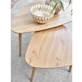 Unique Furniture Stolići za kavu u setu 2 kom u dekoru hrasta u prirodnoj boji 70x100 cm Adda – | shoptok.hr