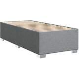 vidaXL Krevet s oprugama i madracem svjetlosivi 100x200 cm od tkanine | shoptok.hr