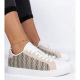 Gemre Beige women's fabric sneakers Bellisio | Shoptok.si