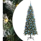 vidaXL Umestno božično drevo med 300 LED Zelena 76 x 76 x 150 cm | Shoptok.si