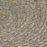 vidaXL Pogrinjki 4 kosi sivi 38 cm okrogli iz jute | Shoptok.si
