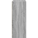 vidaXL Knjižna omara siva sonoma 80x30x77 cm inženirski les | Shoptok.si