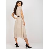 Italy Moda Dress-DHJ-SK-8839-1.23X-Beige | Shoptok.si