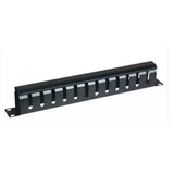  nosač kabla sa poklopcem 1U / 19" sa otvorima za prolaz kablova CMC-1U | ePonuda.com
