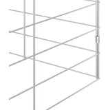  Kavez za zečeve Srebrno 400 x 100 x 210 cm Cinkani čelik | shoptok.hr